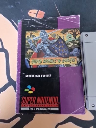 Super Ghouls n Ghosts Snes Super Nintendo Arcade Retro Games Original