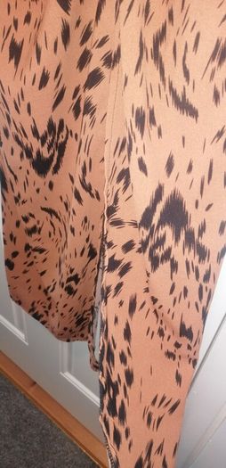 dress size 12 elasticated waist slight slit worn once
