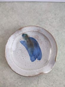 Irish Hand made Kerry pottery ashtray or Jewelry dish.
