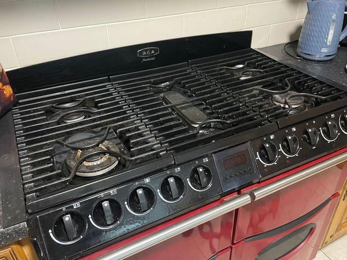 Aga Masterchef, duel fuel 5 gas burner