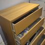 Oak IKEA Malm 4 Drawer Image 4