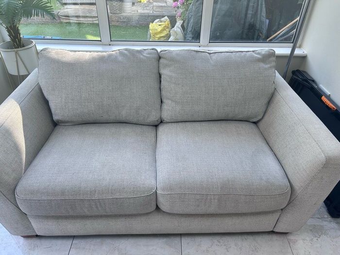 Sofa and snuggle chair