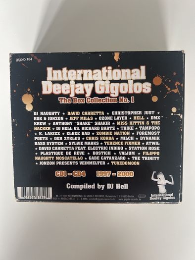 International Deejay Gigolos Box Cd set