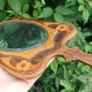 Antique  Wood Mirror Image 9