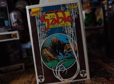 Jon Sable ! Freelance ! Issue #39 ! Copper Age Comic from 1986 ! by First !