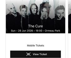 The Cure in Belfast