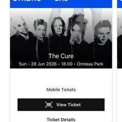 The Cure in Belfast