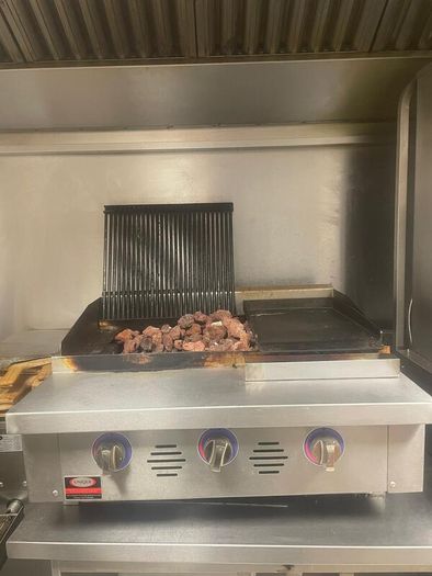 Restaurant and Grocery equipment, Pizza oven, Iranian Grill, Chargrill, Doner/Shawrma Grill, Shelves