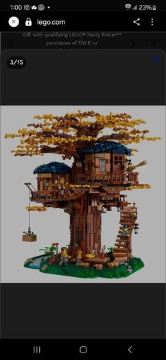 Brand new never opened lego treehouse