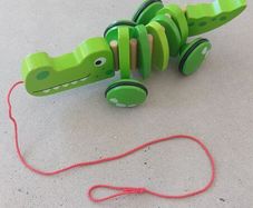 Pull Along Crocodile