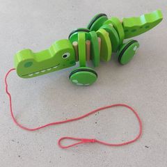 Pull Along Crocodile