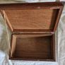 Vintage handcarved mahogany box. 1930s/40s Image 2