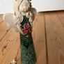 Ceramic handmade decorative angel figurine Image 6