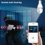 3mp Panoramic Wifi Ip Camera E27 Light Bulb Calving Hd Wireless Security Camera Image 7