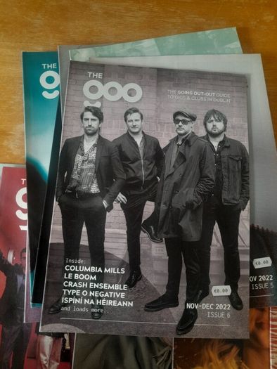 Complete 1 Year Collection of 'The Goo', Dublin Independant Music Magazine, Issues 0-11. 2022 to 2023, featuring Soak, David Keenan, The Murder Capital, Grave Goods, Kormac, Jape, Planned, Meryl Streek, Ailbhe Reddy, David Kitt and more.