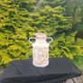Old painted milk churn postage possible Image 2