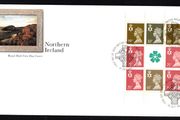 1994 Great Britain Northern Ireland Stamp Booklet Pan Royal Mail Addressed First Day Cover (FDC)