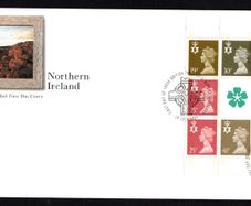 1994 Great Britain Northern Ireland Stamp Booklet Pan Royal Mail Addressed First Day Cover (FDC)