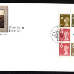 1994 Great Britain Northern Ireland Stamp Booklet Pan Royal Mail Addressed First Day Cover (FDC)