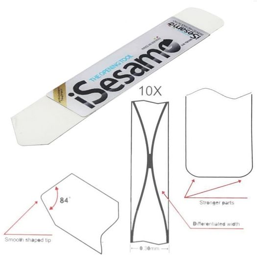 Thin Pry Blade Flexible Metal Opening Repair Tool For Mobile Phone & Tablet New - FHT12RT