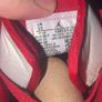 Jordan 1 mid "Light Curry Cardinal Red" Image 5