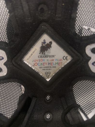 Champion junior x-air plus jockey helmet