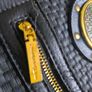 Vintage Gianni Versace Medusa Black Leather Handbag Image 5