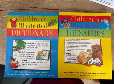 childrens illustrated dictionary and thesaurus