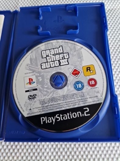 Grand Theft Auto III 3 PlayStation2 Ps2 Games Original