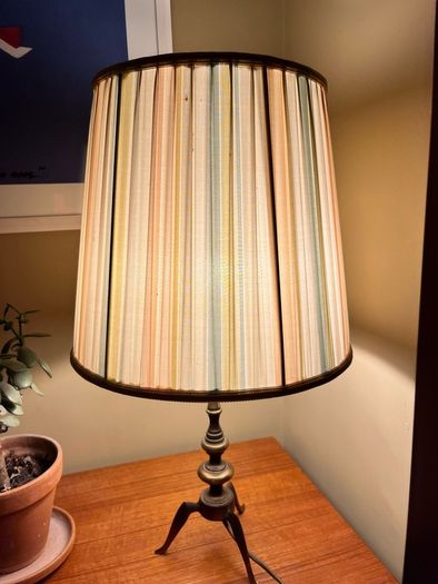 Vintage Lamp Copper Base