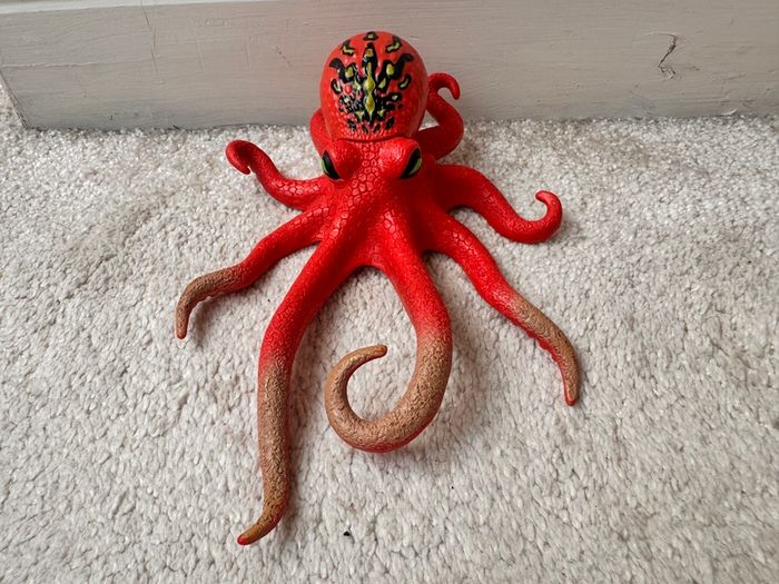 Action Figure Octopus Chap Mei 2010 Vintage Used Please see photos