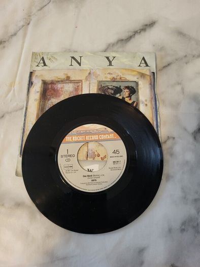 Anya one word 7 " vinyl