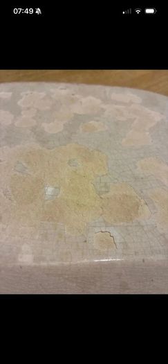 Antique platter plate