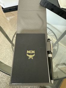 MCM Worldwide Writing Pad and Pen