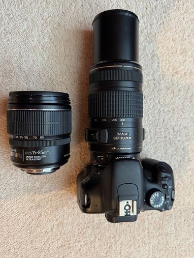 Canon EOS 550D Two Lens System