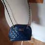 DKNY French Navy Soft Quilted Genuine Leather Bag Image 4