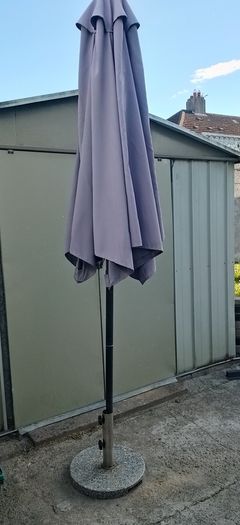 Garden furniture Umbrella and base for sale