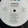 WARRIOR Fighting for the earth original 1985 release with inner lyric sheet vinyl record in near mint condition. Sleeve is vg with just some light wear along top of spine otherwise it would be nm Image 6