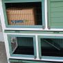 Abby rabbit hutch bran with starter box and cover Image 2