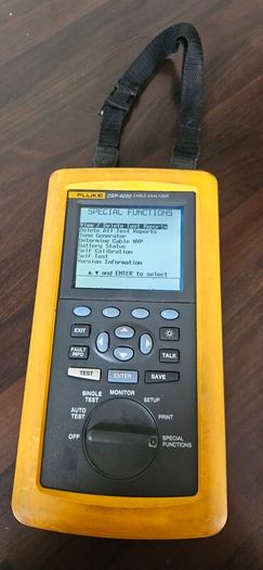 Fluke DSP-4000 Cable Analyzer Main Unit