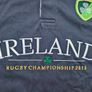 Ireland Rugby Long Sleeve Cotton Jersey Mens 2xl xxl Image 3