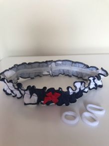 Hairband and 3 Hair Elastics/Bobble Set
