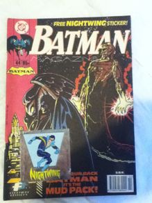 Batman 1992 comic with night wing sticker