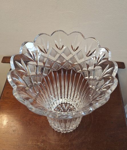 Waterford Crystal Romance of Ireland Irish Lace Vase