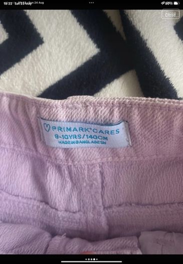 shorts Bnwot summer shorts age 9-10 girls adjustable waistband