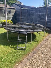 free 8ft plum trampoline