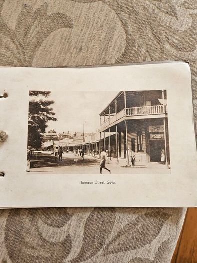 Rare Picturesque Fiji X 16 Sepia Photos Of Suva-fiji. In Good Condition.  See Photos For Same.