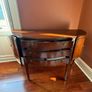 Bow Front Mahogany Side Board / Hall Table Image 4