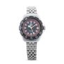 TAG HEUER WRIST WATCH, black dial with date, stainless steel bracelet strap, case ca. 34 mm Image 4