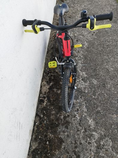 Child's Red Bike